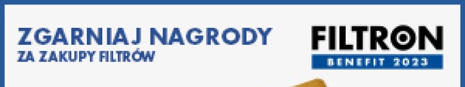 Kupuj filtry Filtron i zgarniaj nagrody
